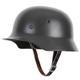 Epic Militaria Reproduction WW2 German Army M40 STEEL HELMET with Leather Liner & Chin Strap (Medium (56/57cm))