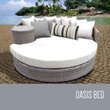 Florence Circular Sun Bed - Outdoor Wicker Patio Furniture