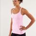 Lululemon Athletica Tops | Lululemon Free To Be Tank Bra Neon Pink White 6 | Color: Pink/White | Size: 6