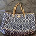 Coach Bags | Beautiful Coach Bag. No Rips Or Stains | Color: Blue | Size: It Is A Large Coach Bag