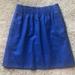 J. Crew Skirts | Jcrew Skirt | Color: Blue | Size: 0