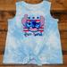 Disney Shirts & Tops | Disney Stitch Free Spirit Girls 4/5 Nwot | Color: Blue/White | Size: 4/5