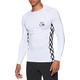 Quiksilver Arch This - Long Sleeve UPF 50 Rash Vest - Men - L - White