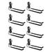 Rubbermaid Fasttrack Utility 8 Piece Slatwall Hook Metal in Gray | 11.12 H x 5.38 W x 3.5 D in | Wayfair 8 x 1784459