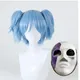 Sally Face Cosplay Masque et ultraviolet jeu accessoires de perruque accessoires masques de