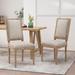 Regina Wood Upholstered Dining Chair by Christopher Knight Home