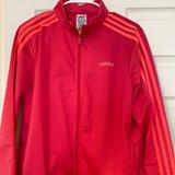 Adidas Jackets & Coats | Adidas Jogger Suit Jacket | Color: Pink | Size: Xl