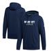 Men's adidas Navy Rice Owls Fleece Pullover Hoodie