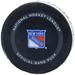 Victor Olofsson Buffalo Sabres Game-Used Goal Puck from April 25 2021 vs. New York Rangers
