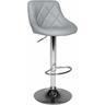 Tabouret de bar gris jasper