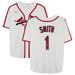 Ozzie Smith St. Louis Cardinals Autographed White Nike Cooperstown Collection Replica Jersey with "HOF 2002" Inscription