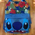 Disney Accessories | Disney- Kid Medium Size Backpack. | Color: Blue/Red | Size: 12”H 4”D 9.5”W