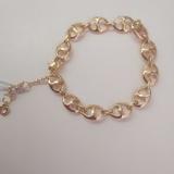 Kate Spade Jewelry | Kate Spade New Gold Link Bracelet | Color: Gold | Size: 6-1/2" X 3/8"
