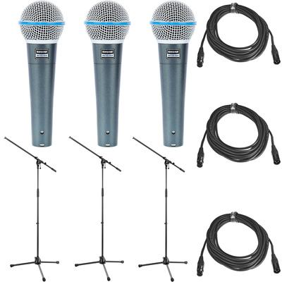 Shure Beta 58 Triple Bundle