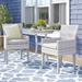 Lark Manor™ Aristidis Patio Dining Chair w/ Cushion Wicker/Rattan | 35 H x 23 W x 21 D in | Wayfair ROHE6766 43172916