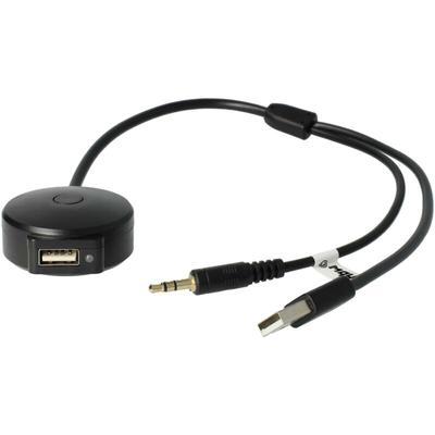 Vhbw - aux usb Audio Adapter Kabel kfz Radio (30 cm) kompatibel mit bmw ab Bj. 02/2009 Z4 Auto, Image