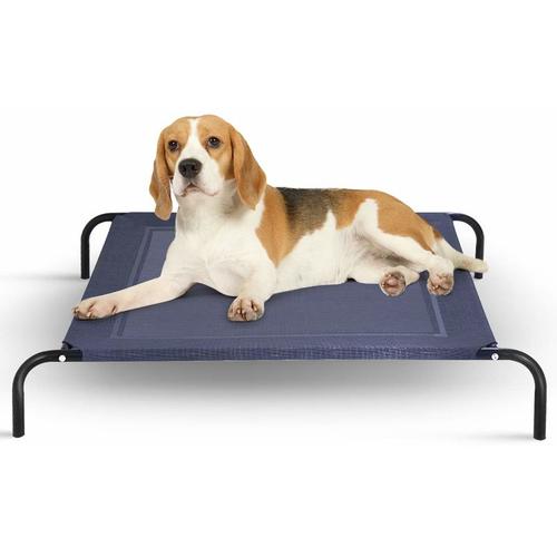 Hundebett Metall Sommer, Hundeliege Garten, Haustier Liegeplatz draussen, Hundesofa Schlafplatz