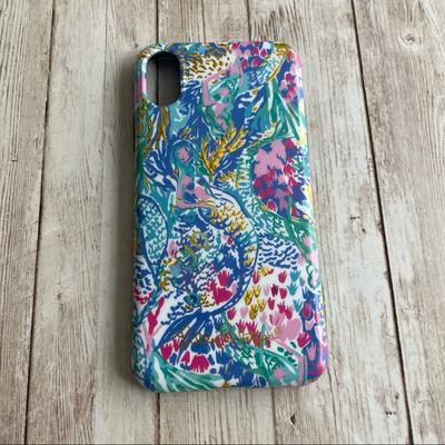 Lilly Pulitzer Accessories | Lilly Pulitzer Iphone Apple Iphone Case Green Blue | Color: Blue/Green | Size: Os