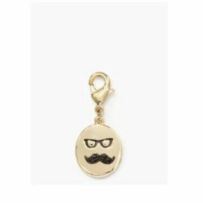 Kate Spade Jewelry | Kate Spade How Charming Disguise Mustache Charm | Color: Gold | Size: Os