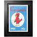 St. Louis Cardinals 1955 Vintage 12'' x 16'' Framed Program Cover