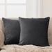 Deconovo Velvet Soft Throw Pillow Covers 2 PCS(Cover Only)