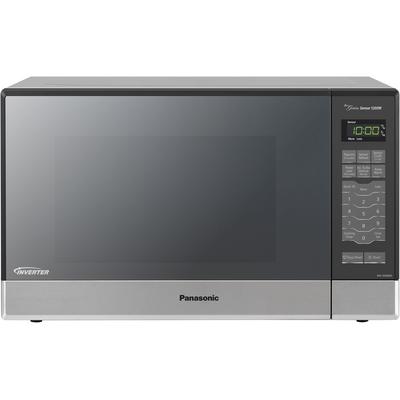 Panasonic 1.2 Cu. Ft. 1200 Watt, Stainless Front & Silver Body, 5 Tactile