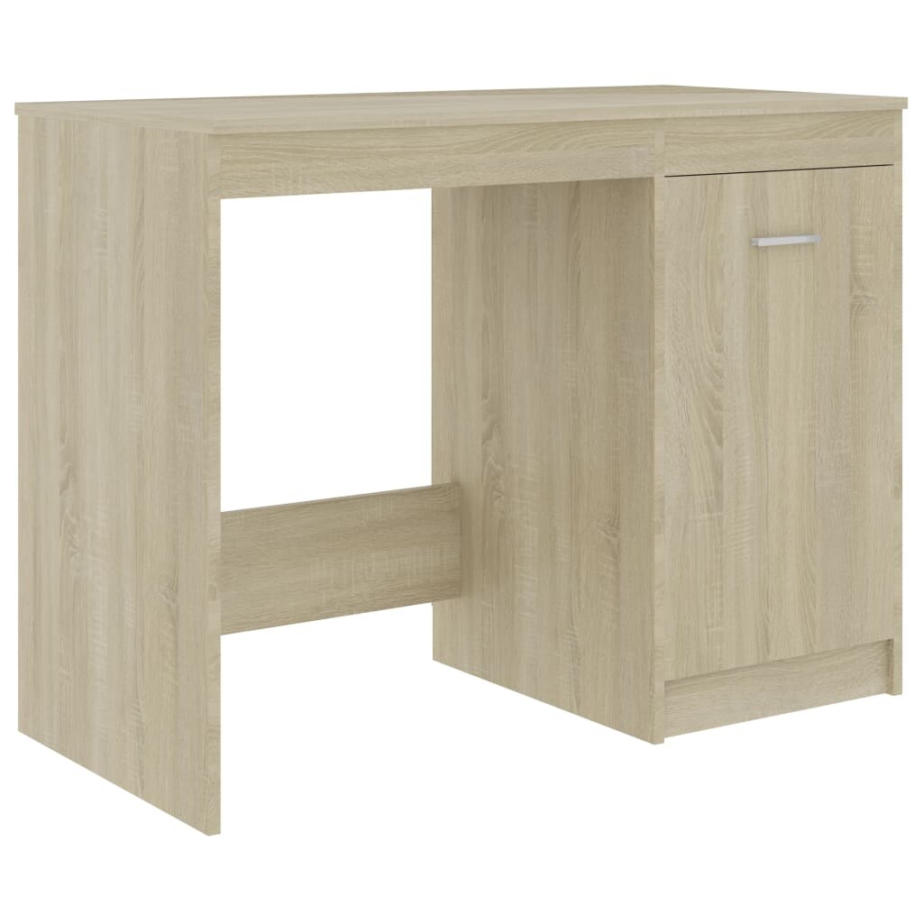 vidaXL Schreibtisch Sonoma-Eiche 100x50x76 cm Holzwerkstoff Image