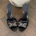 Gucci Shoes | Classic Black Gucci Heels | Color: Black | Size: 9