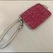 Coach Bags | Coach Hot Pink Wristlet, Gently Used | Color: Pink/Silver | Size: Os