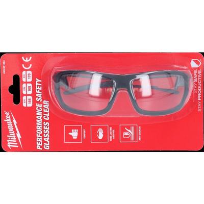 Performance Clear Safety Glasses Schutzbrille ( 4932471883 ) Anti-Beschlag Beschichtung - Milwaukee