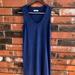 Madewell Dresses | Madewell Xs Navy Heather Tank Dress | Color: Blue | Size: Xs