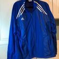 Adidas Jackets & Coats | Adidas Men’s Medium Blue Climalite Zippered Jacket | Color: Blue | Size: M