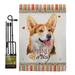 Breeze Decor Shorthair Chihuahua Happiness Garden Flag Set Dog Animals 13 X18.5 Inches Double-Sided Decorative House Decoration Yard Banner | Wayfair