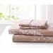 Charlton Home® Kumail Floral Microfiber Sheet Set Polyester in Brown | Twin | Wayfair 0EAD788643D941D581368A1456C1C5DB