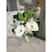 Primrue Magnolia Bridal Bouquet Polysilk | 18 H x 15 W x 15 D in | Wayfair 4B41B809BDD34D5F90E65D8513895DC8