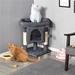 Tucker Murphy Pet™ 24" Brympton Cat Tree Rope/Cardboard/Manufactured Wood in Gray | 23.5 H x 20.5 W x 16 D in | Wayfair