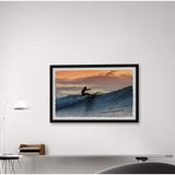 Highland Dunes At the Peak - Picture Frame Photograph Paper in Black/Blue/Gray | 12 H x 18 W x 1.5 D in | Wayfair 18C269E2C11F44769A6DEC2E551C1A5E