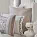 One Allium Way® Grasmere Euro Pillow Sham Polyester in Pink/Gray/Blue | 26 H x 26 W in | Wayfair 5AB8A2B69D904A179F81380E3D307C66