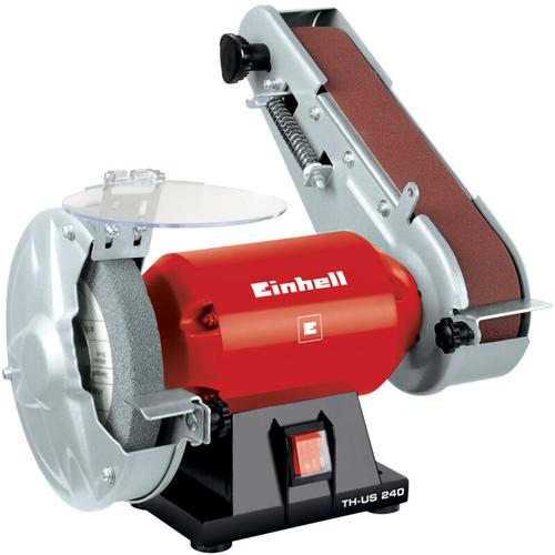 Stand-Bandschleifer th-us 240 mit 240 w, inkl. Grobschleifscheibe und Schleifband – Einhell