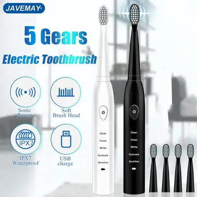 Brosse à dents électrique sonique Ultra puissante Rechargeable par USB brosse à dents électronique