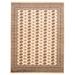 ECARPETGALLERY Hand-knotted Finest Peshawar Bokhara Beige Wool Rug - 8'1 x 10'10