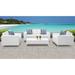 Miami 5 Piece Outdoor Wicker Patio Furniture Set 05f