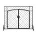 Springer Contemporary Iron Fireplace Screen by Christopher Knight Home