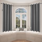 Pro Space Solid Thermal Blackout Room Curtains Grommet Top Insulated Window Drapes Panel Pair