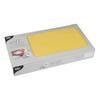 Papstar Vlies Mitteldecke 80 x 80 cm gefaltet einfarbig 20 Stück »soft selection« gelb, 80 cm