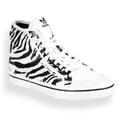 Adidas Shoes | Adidas Honey Zebra Mid High Tops | Color: Black/White | Size: 5.5