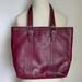 Coach Bags | Coach Maroon Leather Shoulder Bag Vintage | Color: Pink/Purple | Size: 13” Across, 11” High