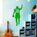 Trinx Personalized Football Player Sports Decal - CS52 Metal in Green | 40 H x 19 W in | Wayfair 243E67019767498E90A55625653F3BB2