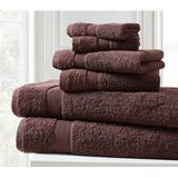 Latitude Run® Ayela Super Soft 6 Piece 100% Cotton Towel Set in Brown | 30 W in | Wayfair 1873C64EF85549CE85D88AFC80099ED7