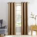 Wide Width Sun Zero™ Blackout Greenwich Grommet Panel by BrylaneHome in Taupe (Size 40" W 84" L)